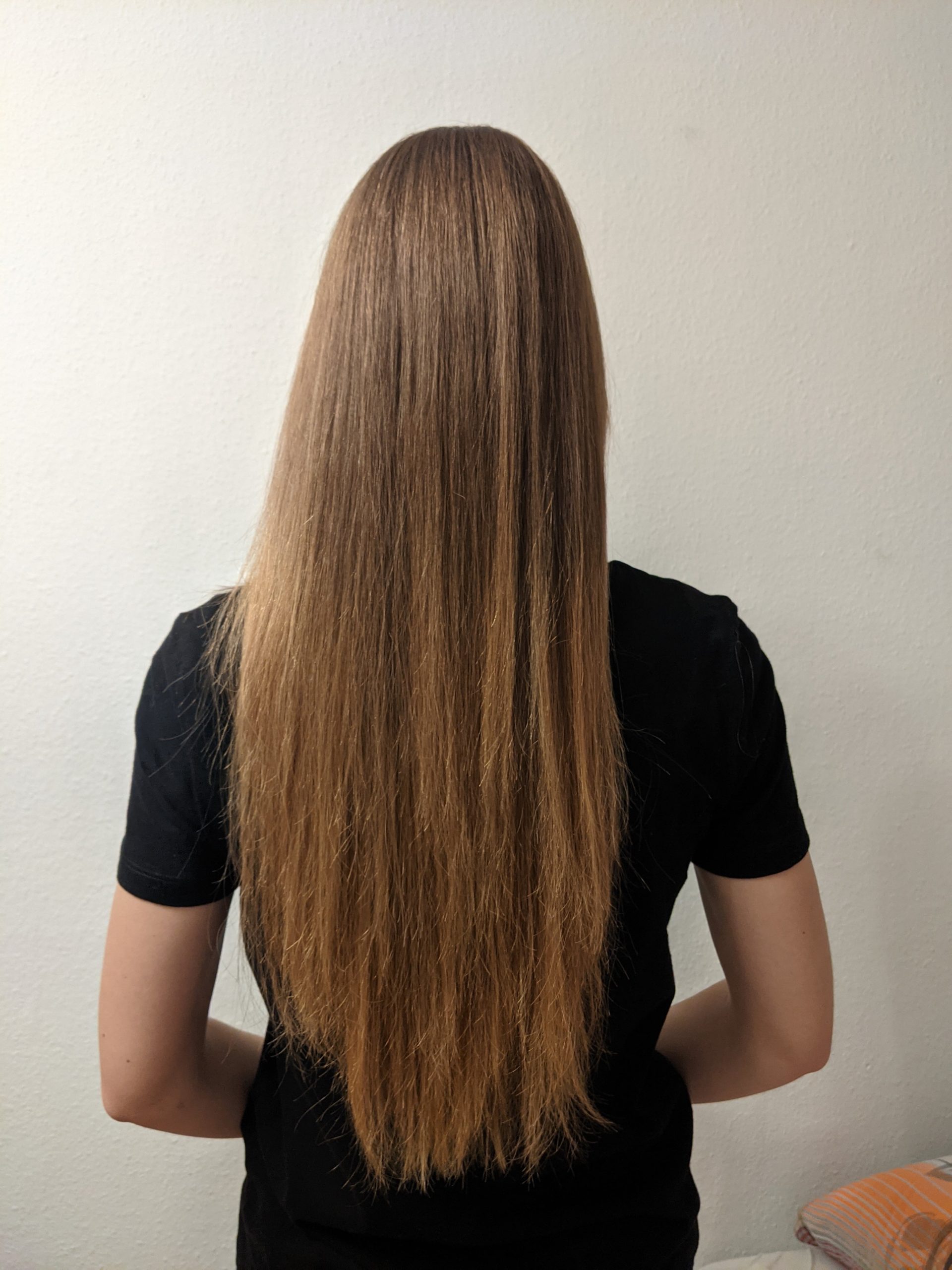 Vier Monate nach der Kativa Keratin Haarglättung