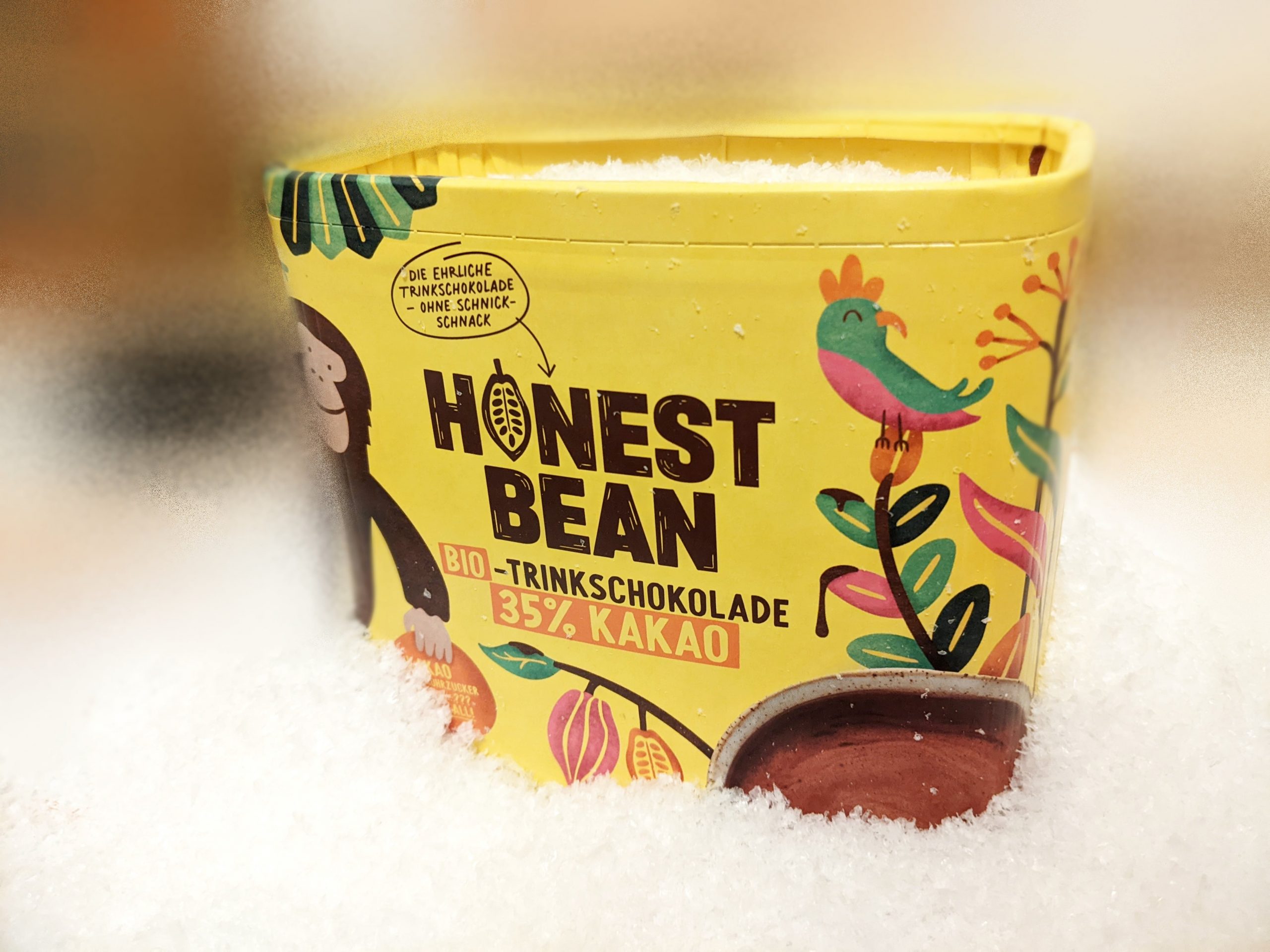 Honest Bean BIO Trinkschokoladenpulver, 35% Kakao